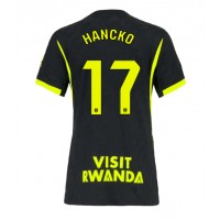 Atletico Madrid David Hancko #17 Vieraspaita Naiset 2026-27 Lyhythihainen